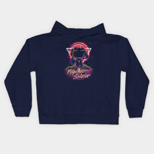 Retro Psychic Soldier Kids Hoodie